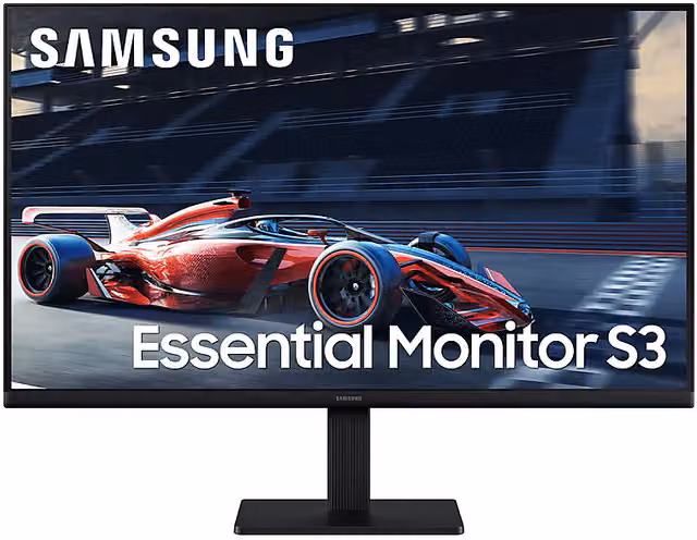 Monitor Samsung Serie S30GD da 27 pollici Full-HD, Pannello IPS, 100 Hz, Nero
