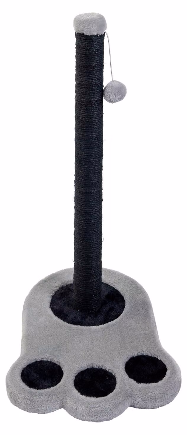 JACK AND VANILLA, albero per graffiare moderno per gatti, design elegante nei colori grigio e scuro