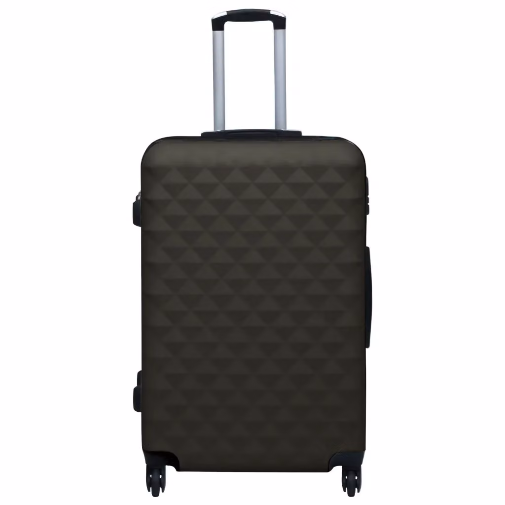 Set di 3 valigie trolley a custodia rigida vidaXL in ABS, colore antracite – 2