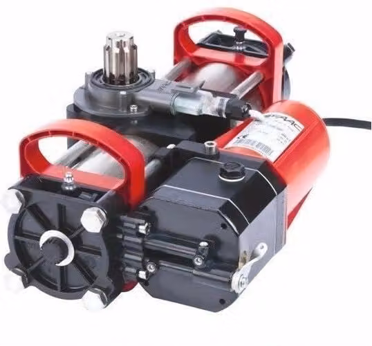 Attuatore interrato FAAC S800H SBW 180 per ante battente 24V nero e rosso