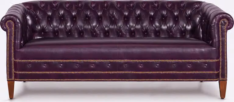 Chesterfield Sofagarnitur Sofa Couch Polster 3+2+1 Sitzer Leder Sofas Garnitur