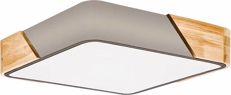 EGLO Grimaldino, 2 lampadine, E27, Marrone, Grigio-marrone, Bianco