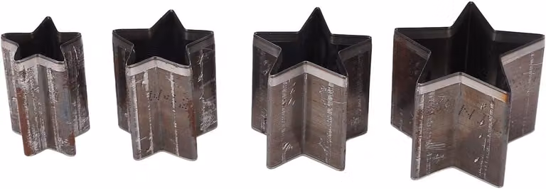 Set di 4 utensili da taglio con custodia