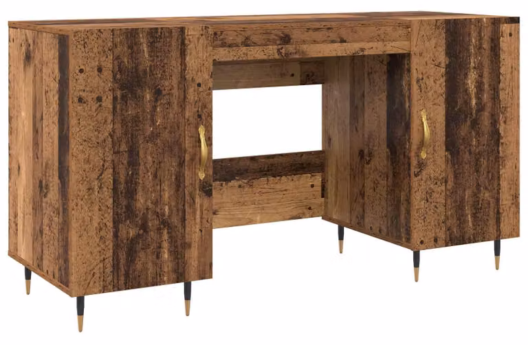 Scrivania Legno vecchio 140 x 50 x 75 cm Legno multistrato