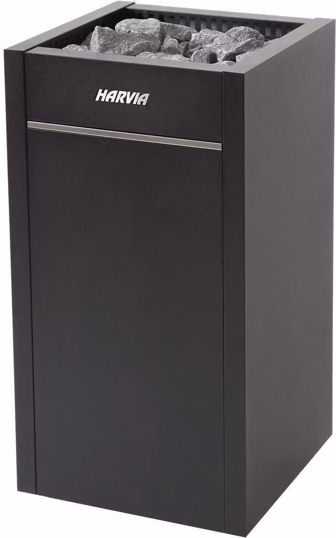 Stufe per sauna Harvia Virta 6,8 kW | richiede un sistema di controllo separato | HL70 Nero