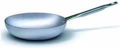 Padella svasata professionale Ballarini Serie 7000 Silver in alluminio e acciaio, Diametro: 28 cm, Altezza: 6,5 cm
