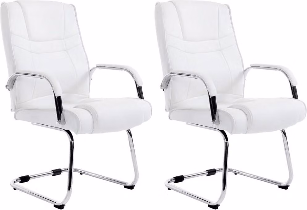 set di 2 sedie da pranzo - Cantilever - Portata massima 180 kg. Capacità di carico 180 kg