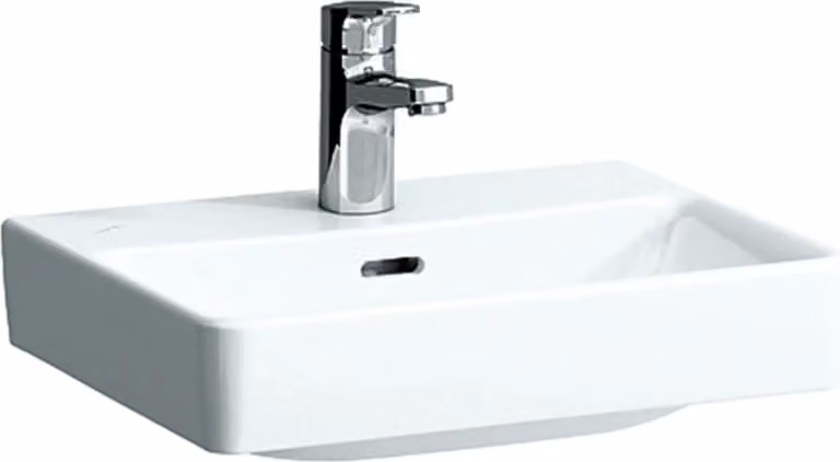 LAUFEN PRO S lave-mains, sans trou pour robinet, sans trop-plein, 450x340mm, H8159610001421, H8159610001421