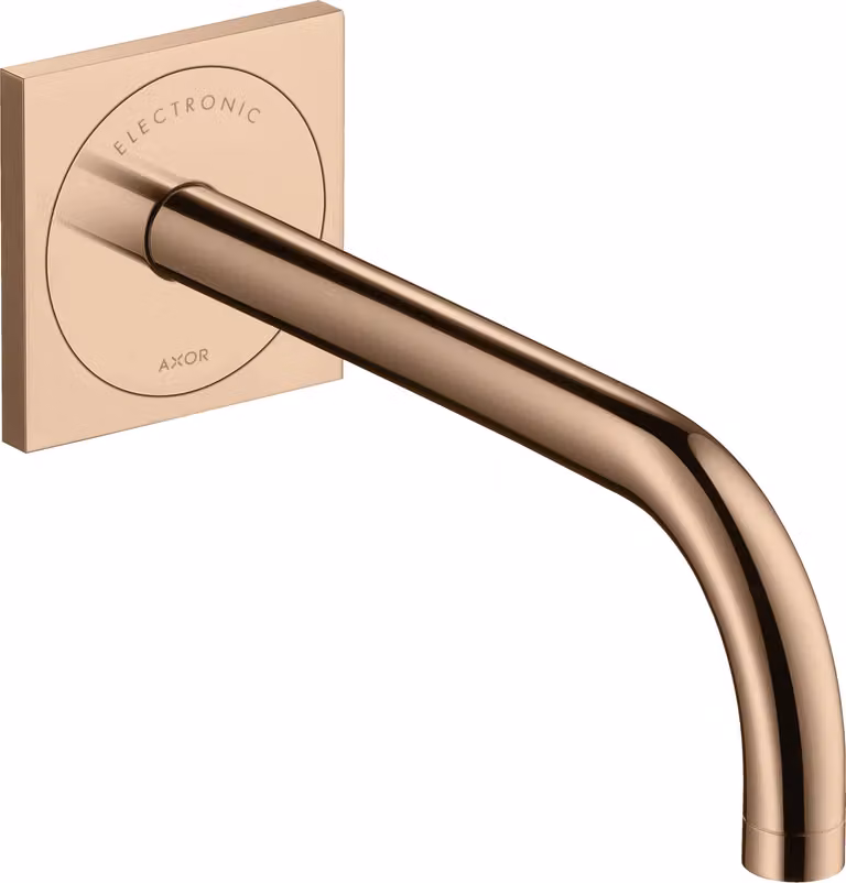 hansgrohe AXOR Uno Mitigeur de lavabo, électronique, encastré, saillie 225mm, alimentation secteur, 38120300, 38120300