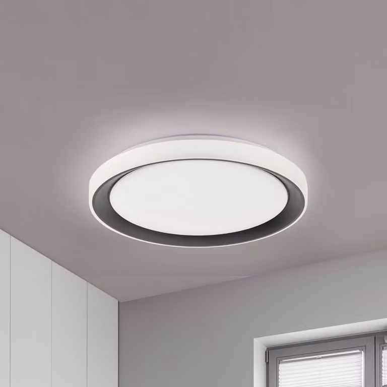 LOLA Smart Plafoniera smart Disc, dimmerabile, Soggiorno / Sala da pranzo, Moderno