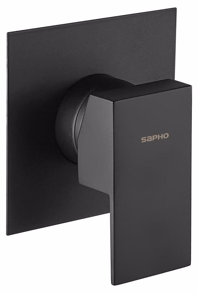 Miscelatore doccia SPECTRE, 1 via, nero opaco