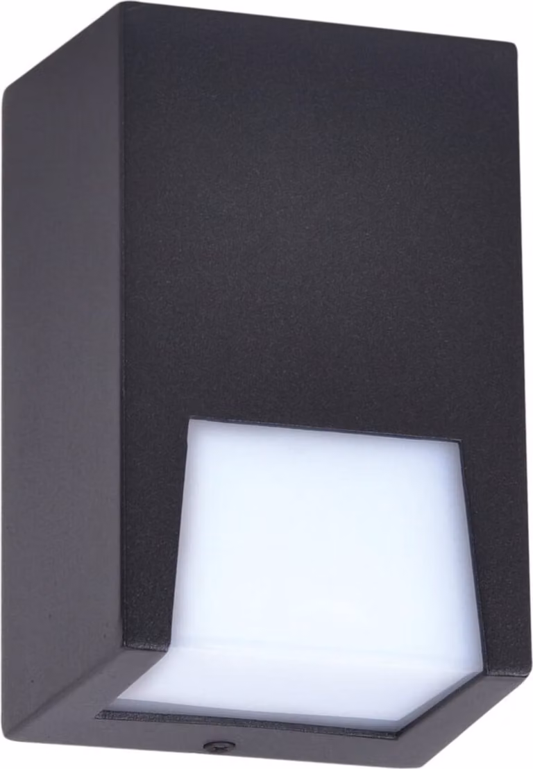 Lampada da parete moderna nera a LED Kaja SLOT K-8144