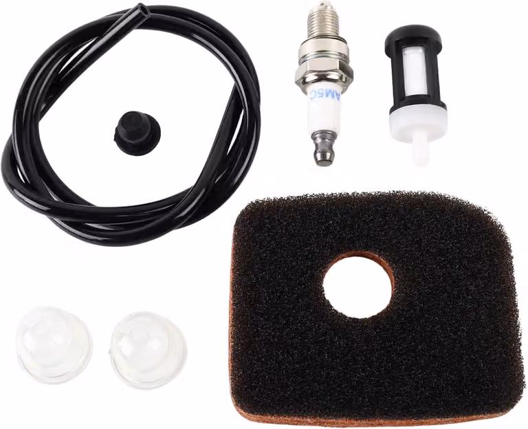 Set di filtri dell'aria, compatibile con i modelli BG56, BG66, BG86, SH56, SH86, BR200. Filtri di ricambio, per soffiatori da giardino