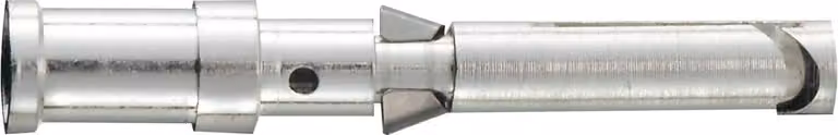 HARTING D-Goldtec Contatto a crimpare Perno di contatto (M) 0,5 mm² AWG20 oro, 1 pezzo Materiale lega di rame - 1 pezzo