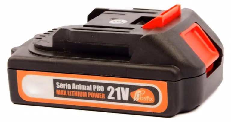 Rosfix Batteria Animal PRO – Batteria Ad Alte Prestazioni | 21 V e 1,5 Ah MAX Al Litio | Compatibile con e Makita | Elettroutensili