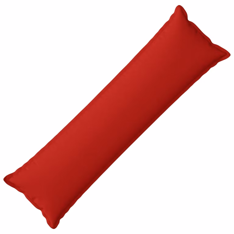 Cuscino a rullo HOUTEN vidaXL Rosso L/P/H: 145 x 40 x 40 cm