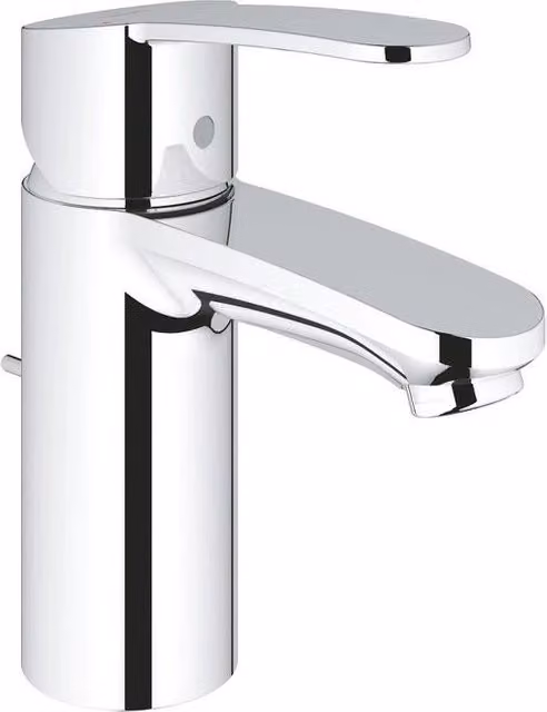 Miscelatore monocomando per lavabo Grohe Eurostyle Cosmopolitan con tecnologia water saving e safety stop, colore cromo