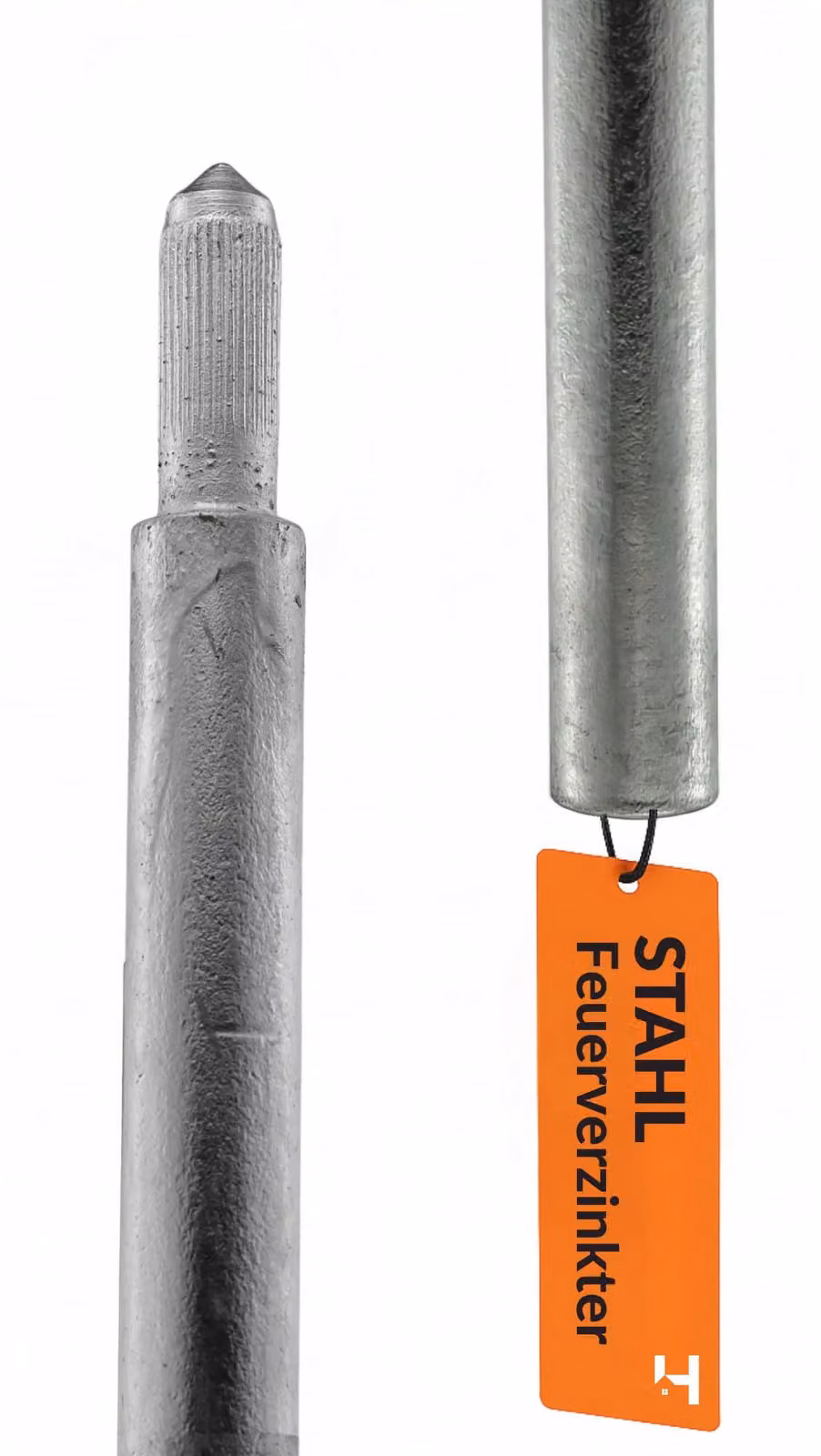 Haus-Held Dispersore terra zincato 16 mm, 1,5 m