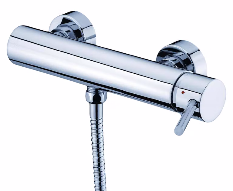 Miscelatore per riempimento vasca da bagno, 1 pezzo, argento, linea Haya per doccia