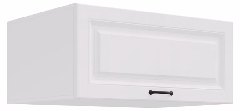 Credenza alta da 80 cm STILO, bianco, angolo cottura, blocco cucina, cucina in stile rustico