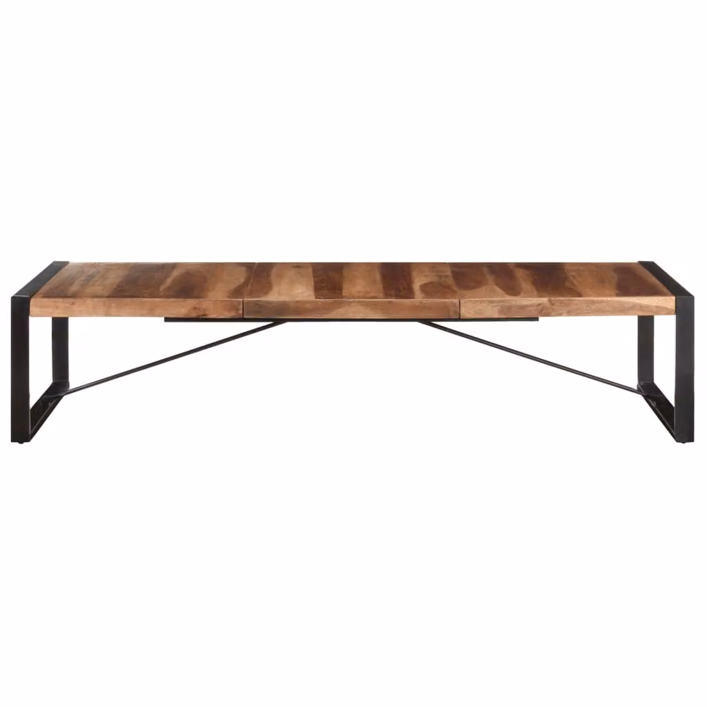 Tavolino da Salotto 180x90x40 cm in Legno Massello