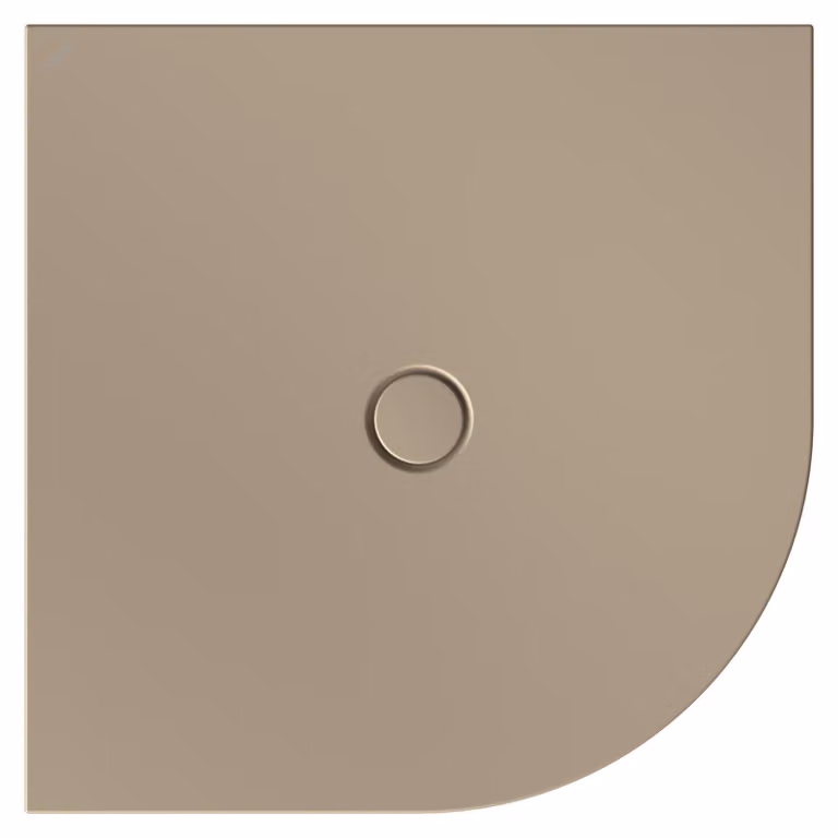 BetteFloor Corner receveurs de douche quart de cercle avec BetteGlasur Plus, 1000x1000mm, 5451-415PLUS, 5451-415PLUS