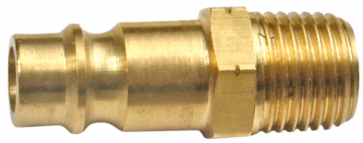 Acciaio SW 25086L Nipplo ad innesto per aria compressa, filettatura maschio da 1/2