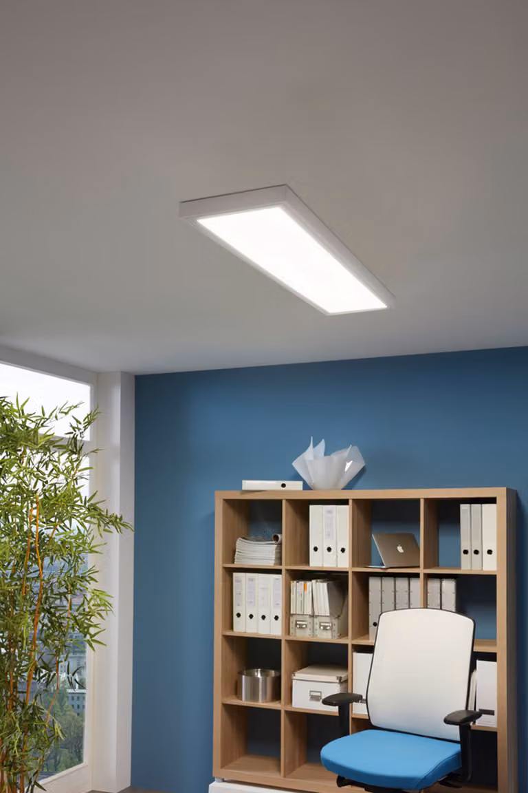 Pannello LED ad alta potenza 120x30cm 5500lm bianco