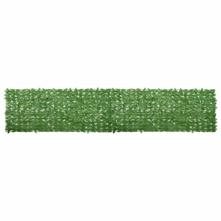 Paravento da balcone con siepe artificiale verde vidaXL L: 500 cm, H: 100 cm