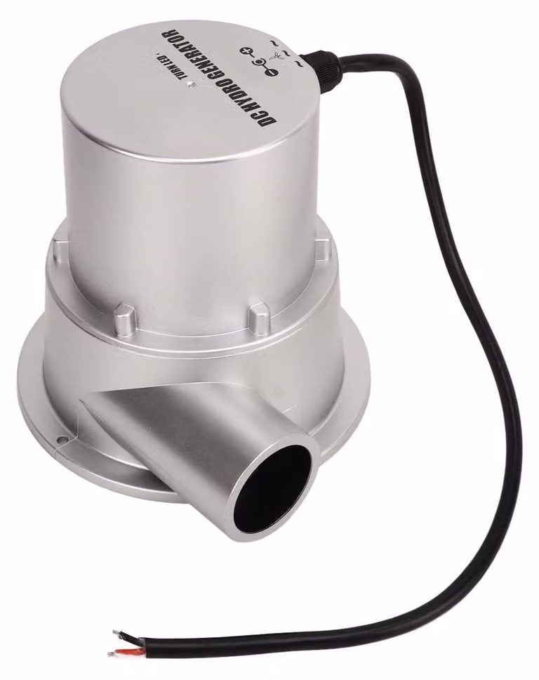 Generatore idroelettrico a turbina ad acqua - 100 W - Progettazione robusta