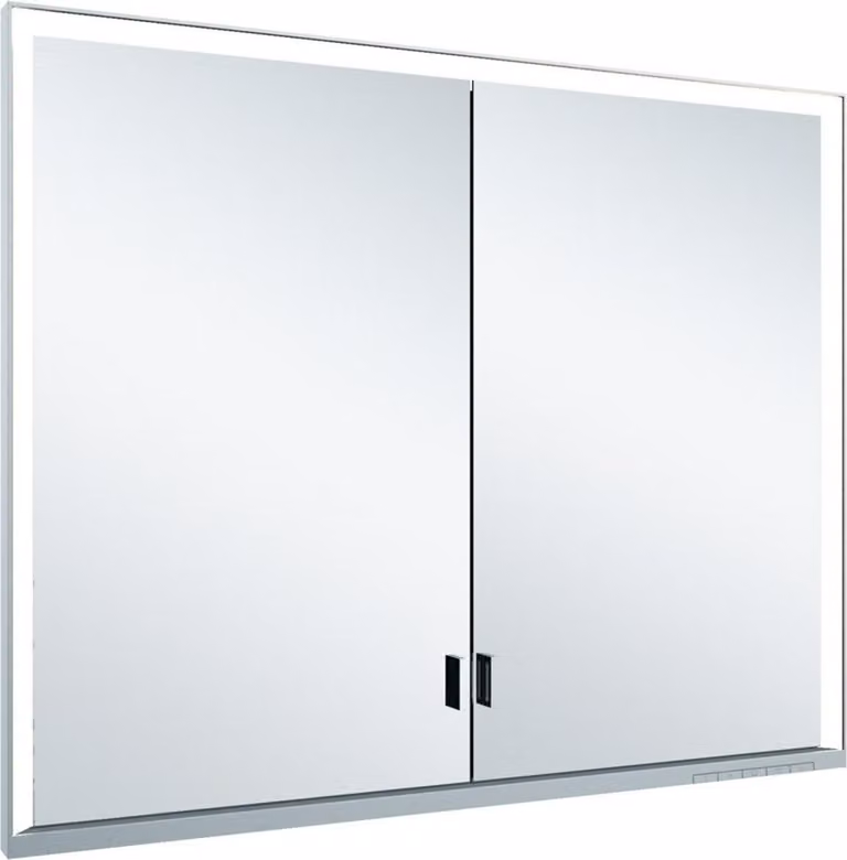 KEUCO Royal Lumos armoire de toilette encastrable 2 portes, porte longue, 900mm, 14333172301, 14333172301