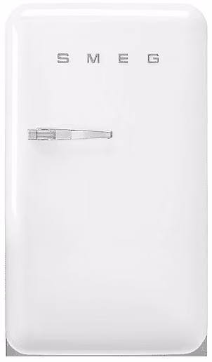 Frigorifero Monoporta Smeg Bianco Classe D con Capacità Netta di 122 l, L: 54,5 cm, P: 65,9 cm, H: 97 cm