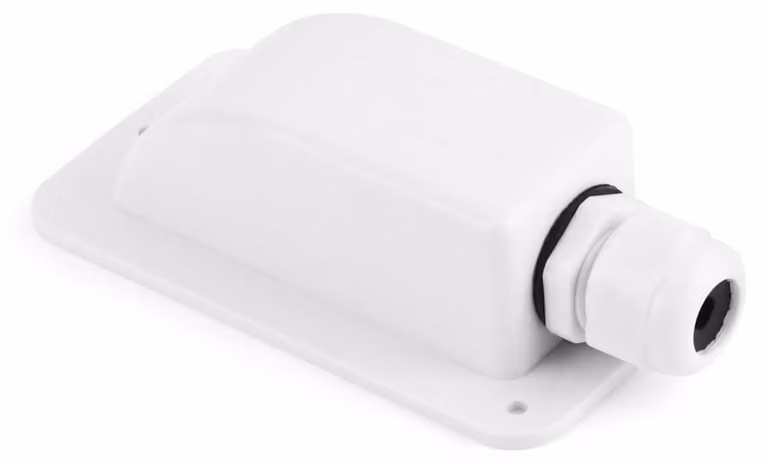Passacavo IP68 impermeabile in ABS per pannelli solari, canale di cavi singolo, colore bianco