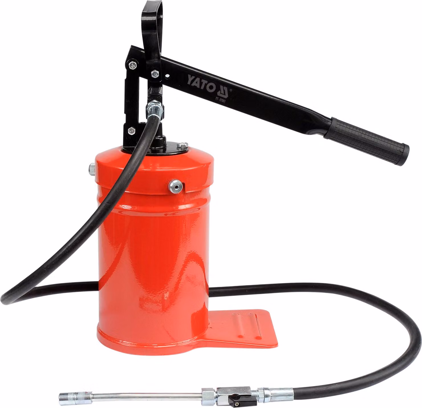 Pistola per grasso con leva manuale da 4 kg per grasso sfuso, pistola per grasso