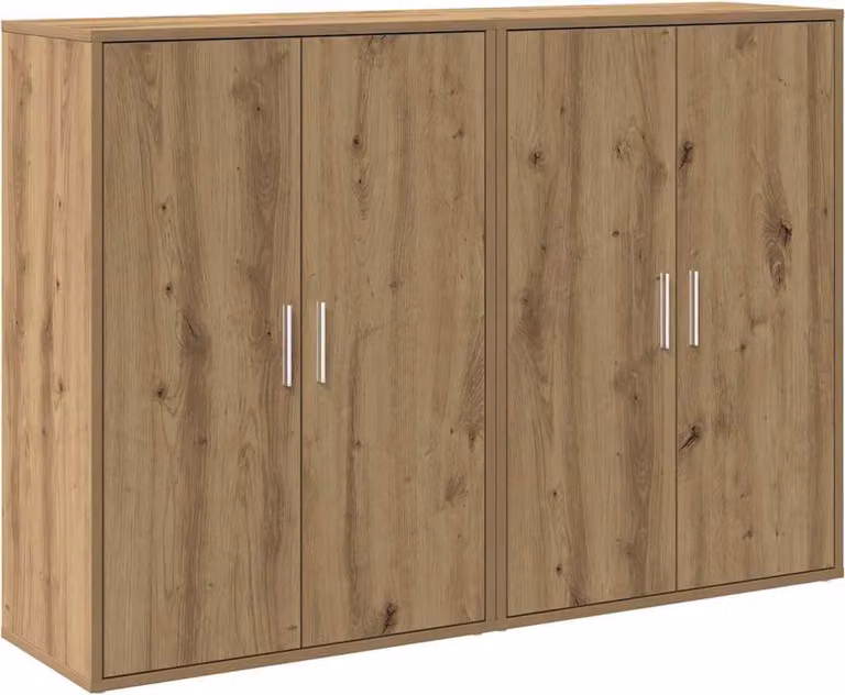 Credenza 2 pcs Rovere artigianale 60 x 31 x 84 cm