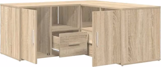 Mobile Angolare Rovere Sonoma 160x40x45 cm in Truciolato CFW7699322