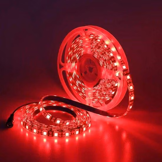 Strisce LED - Nero 12 V 5 m PCB nero 300 SMD 5050 - Tagliabili, impermeabili IP65 - per fai da te, uso domestico, commerciale e industriale