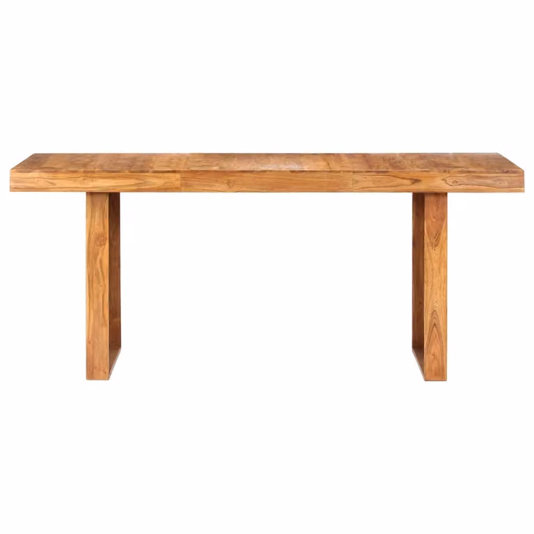 Tavolo da Pranzo 180x90x75 cm in Legno Massello di Acacia