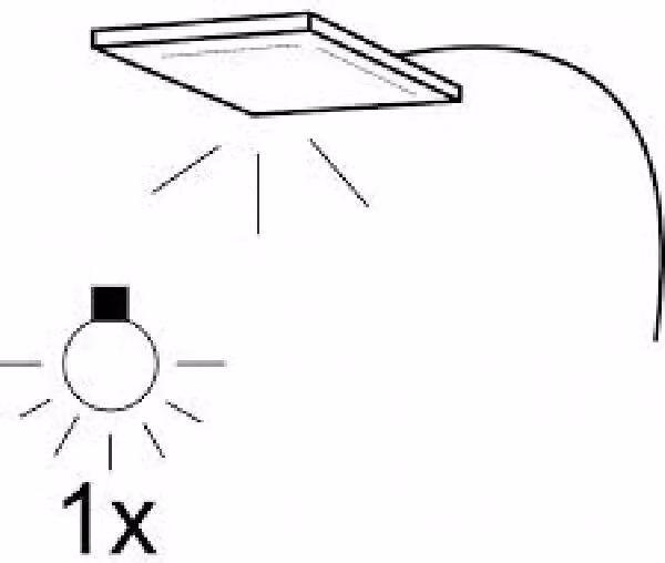 Clip puntuale a LED