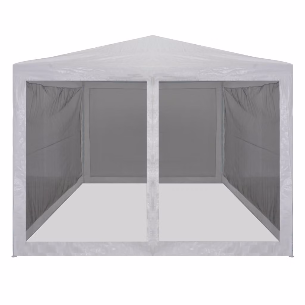 Tenda per Feste con 4 Pareti in Rete 4x3 m