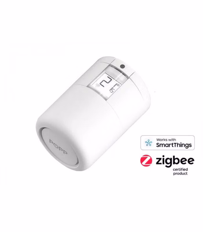 Termostato intelligente Popp Zigbee - Termostato per radiatori