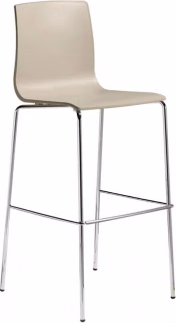 SET DUE SGABELLI ALICE HT 65CM TECNOPOLIMERO MADE IN ITALY SCAB DESIGN - Tortora 15