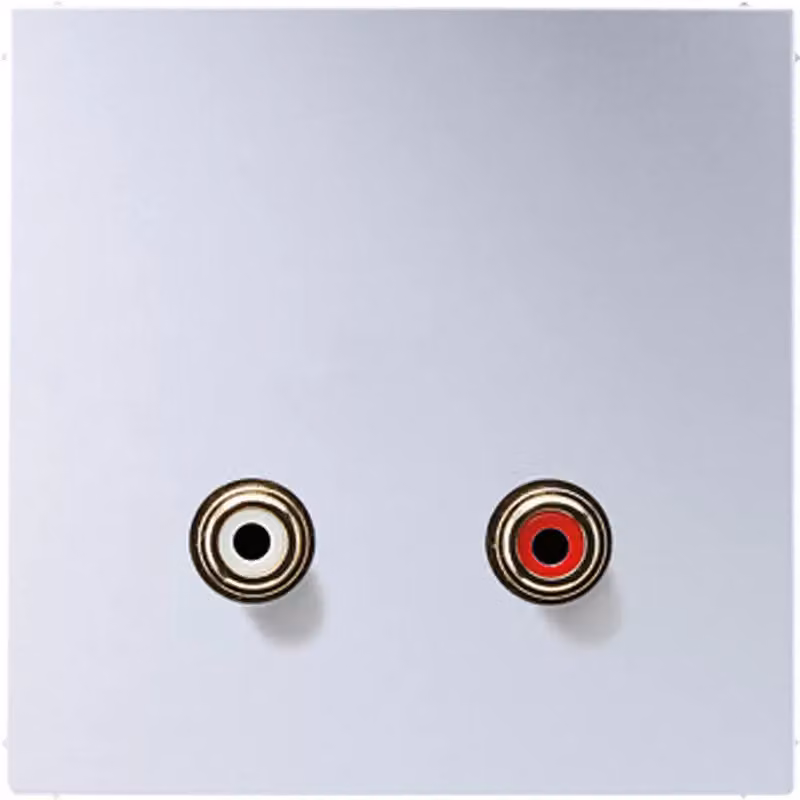 Jung MAAL1021 Audio RCA in alluminio