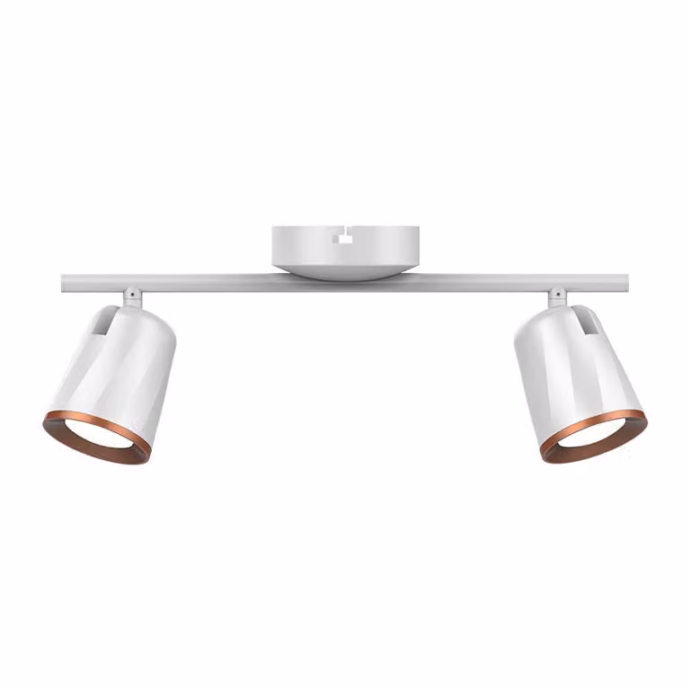 V-TAC Faretto LED da Muro Doppio 10W Testa Orientabile Bianco luce calda 3000K – SKU 218254