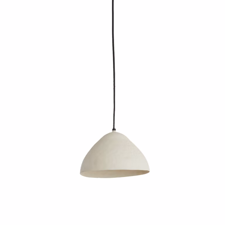Lampada a sospensione - bianco - Elimo - metallo - Ø 25cm - E27 - 2978243 - Light & Living