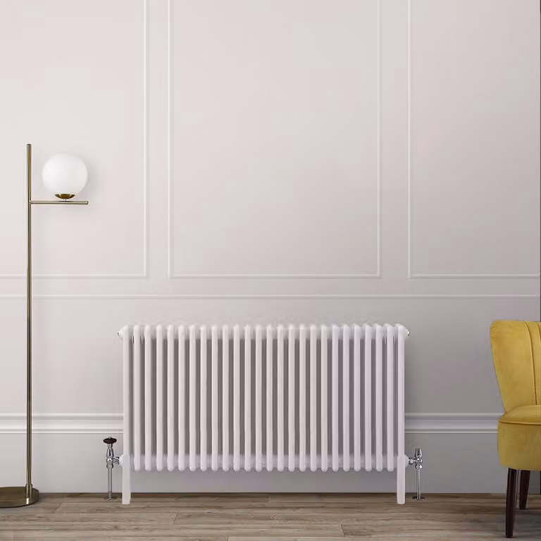 Radiatore Orizzontale a Colonne (3 Colonne) 750mm x 1190mm - Rosa (Rose Petal Rosa) - Regent