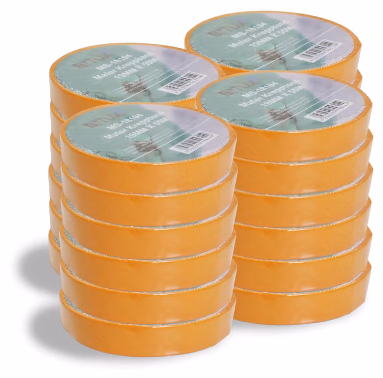 Bituxx 24x 50m nastro adesivo per pittori largo 19 mm MS-18424