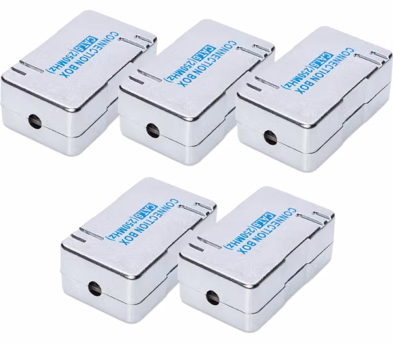 DIGITUS DN-93903-5 Modulo di connessione DIGITUS Cat.6 per cavo a coppie intrecciate, 5 pz