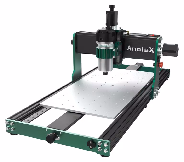 Fresatrice CNC da banco, 800 W, per lavorazione di metalli, alluminio, base fissa, 110 Volt