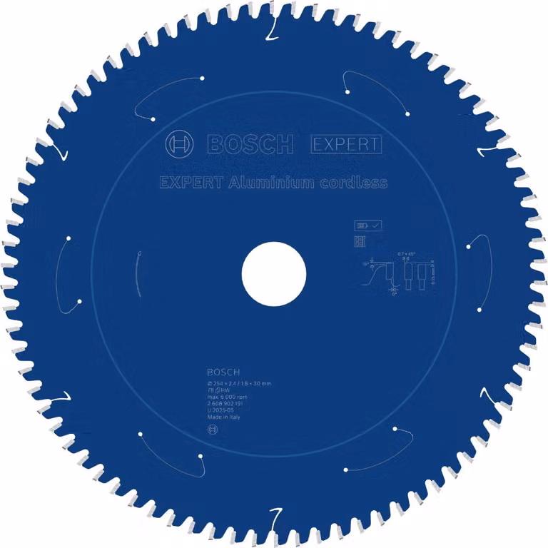Lama circolare Bosch EXPERT per alluminio, 254x30 mm, Z78